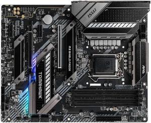 MSI MAG Z490 TOMAHAWK Intel Z490 LGA 1200 DDR4 128GB ATX Motherboard