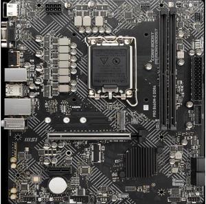 MSI PRO B660M-E DDR4 Intel B660 LGA 1700 DDR4 64GB Micro ATX Motherboard