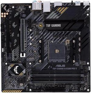 ASUS TUF GAMING B450M-PRO S Socket AM4 DDR4 128GB Micro ATX Motherboard