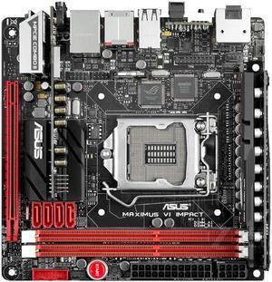 ASUS Maximus VI Impact LGA 1150 DDR3 32GB Mini-ITX Motherboard