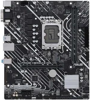 ASUS PRIME H610M-E D4 LGA 1700 DDR4 64GB Micro ATX Motherboard