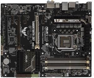 ASUS SABERTOOTH Z97 MARK 2 LGA 1150 DDR3 32GB ATX Motherboard