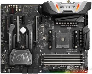 MSI X470 GAMING M7 AC AMD X470 Socket AM4 DDR4 64GB ATX Motherboard