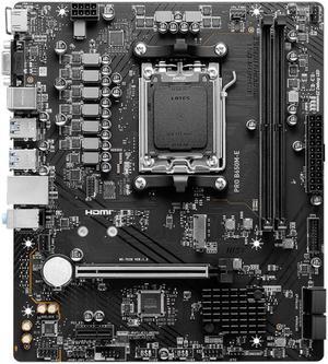 MSI PRO B650M-E AMD B650 Socket AM5 DDR5 128GB Micro ATX Motherboard