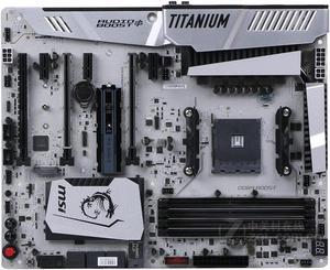 MSI X370 XPOWER GAMING TITANIUM AMD X370 Socket AM4 DDR4 64GB ATX Motherboard