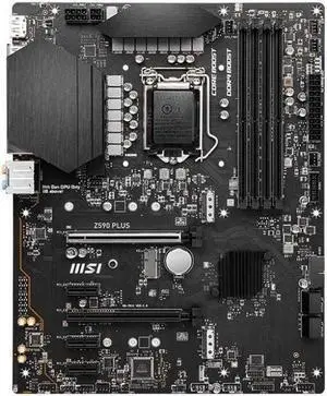 MSI Z590 PLUS Intel Z590 LGA 1200 DDR4 128GB ATX Motherboard