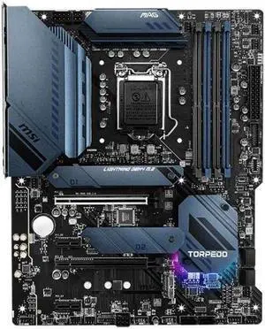 MSI MAG Z590 TORPEDO Intel Z590 LGA 1200 DDR4 128GB ATX Motherboard