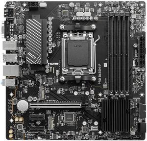 MSI PRO B650M-P AMD B650 Socket AM5 DDR5 256GB Micro ATX Motherboard