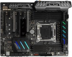 MSI X299 SLI PLUS Intel X299 LGA 2066 DDR4 128GB ATX Motherboard