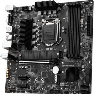 MSI Z590M BOMBER Intel Z590 LGA 1200 DDR4 128GB Micro ATX Motherboard