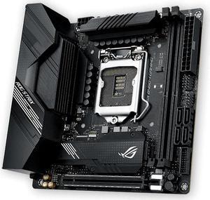 ASUS ROG STRIX B460-I GAMING LGA 1200 DDR4 64GB Mini-ITX Motherboard