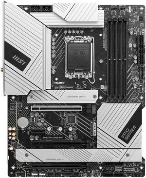 MSI Z790 PRO Z790-A MAX WIFI Intel Z790 LGA 1700 DDR5 256GB ATX Motherboard