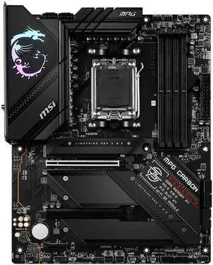MSI MPG B650 CARBON WIFI AMD B650 Socket AM5 DDR5 256GB ATX Motherboard