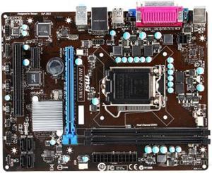 MSI H61M-P32/W8 Intel H61 LGA 1155 DDR3 16GB Micro ATX Motherboard
