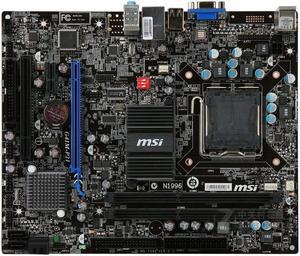 MSI G41M-P21 Intel G41 LGA 775 DDR3 8GB Micro ATX Motherboard