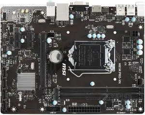 MSI H81M PRO-VH Intel H81 LGA 1150 DDR3 16GB Micro ATX Motherboard