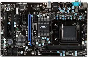 MSI 870-C45 (FX) V2 AMD 770 Socket AM3 DDR3 8GB ATX Motherboard