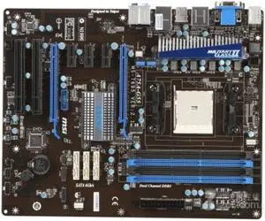 MSI A75A-G55 AMD A75 Socket FM1 DDR3 32GB ATX Motherboard