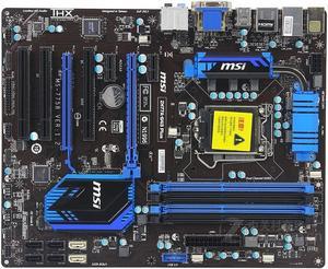 MSI ZH77A-G43 Plus Intel H77 LGA 1155 DDR3 32GB ATX Motherboard