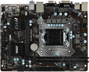MSI B150M PRO-VD Intel B150 LGA 1151 DDR4 32GB Micro ATX Motherboard
