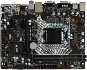 MSI B150M PRO-VD D3 Intel B150 LGA 1151 DDR3 32GB Micro ATX Motherboard