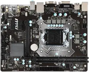 MSI H110M PRO-VD Intel H110 LGA 1151 DDR4 32GB Micro ATX Motherboard