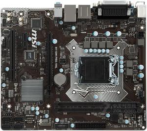 MSI H110M PRO-VHL Intel H110 LGA 1151 DDR4 32GB Micro ATX Motherboard