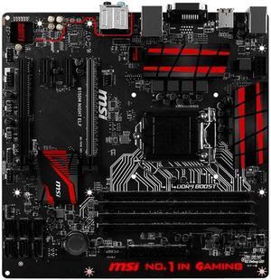 MSI B150M NIGHT ELF Intel B150 LGA 1151 DDR4 64GB Micro ATX Motherboard