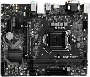 MSI H310M PRO-VDH PLUS Intel H310 LGA 1151 DDR4 32GB Micro ATX Motherboard