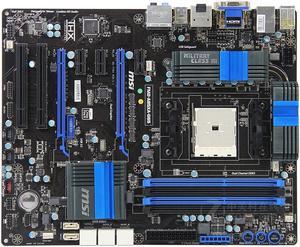 MSI FM2-A85XA-G65 AMD A85X Socket FM2 DDR3 64GB ATX Motherboard