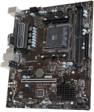 MSI A320M PRO-V AMD A320 Socket AM4 DDR4 32GB Micro ATX Motherboard
