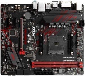 MSI B450M GAMING PLUS AMD B450 Socket AM4 DDR4 32GB Micro ATX Motherboard