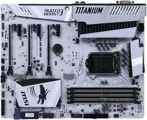 MSI Z170A MPOWER GAMING TITANIUM Intel Z170 LGA 1151 DDR4 64GB ATX Motherboard