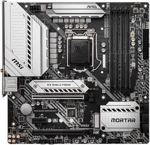 MSI MAG B460M MORTAR WIFI Intel B460 LGA 1200 DDR4 128GB Micro ATX Motherboard