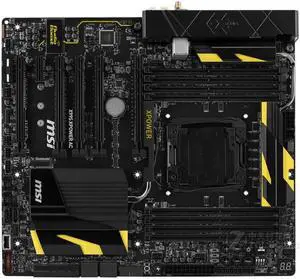 MSI X99S XPOWER AC Intel X99 LGA 2011-V3 DDR4 128GB E-ATX Motherboard