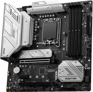MSI MAG B760M MORTAR WIFI Intel B760 LGA 1700 DDR5 256GB Micro ATX Motherboard