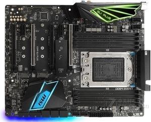 MSI X399 SLI PLUS AMD X399 Socket TR4 DDR4 128GB ATX Motherboard