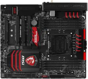 MSI X99S GAMING 9 AC Intel X99 LGA 2011-V3 DDR4 128GB E-ATX Motherboard