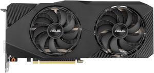 ASUS DUAL GeForce RTX 2060 SUPER EVO V2 OC Edition Gaming Graphics Card (PCIe 3.0, 8GB GDDR6, HDMI, DisplayPort, DVI-D, Axial-Tech Fan, 0dB Technology, DirectCU II, Auto-Extreme) (DUAL-RTX2060S-O8G-EV