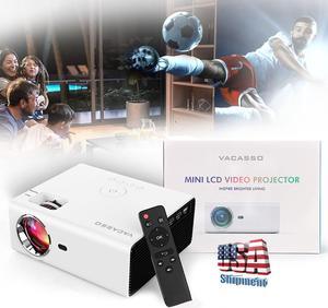 Mini Projector for Home theater 1080P & 200" Displaying Supported 4000 Lumen
