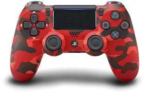 Playstation 4 Dual Shock 4 Wireless Controller-Camouflage Red