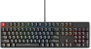 X9 RGB Mechanical Keyboard Gaming - Full Size USB Wired Mechanical Gaming  Keyboard - Roller Bar, Metal Top Panel, Brown Switch - Mechanical RGB