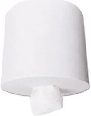 Scott 01010 White Center-Pull Paper Towel Rolls, 4 Rolls (KCC01010)