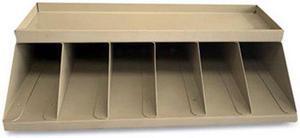 Controltek Coin Wrapper and Bill Strap Single-Tier Rack, Metal, Each (CNK500014)