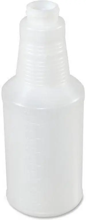 Genuine Joe 24 oz Plastic Bottle, Translucent, 24 Bottles (GJO85139)