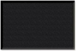 Genuine Joe UltraGuard Berber Traffic Mat, 48"x72", Charcoal Black (GJO02404)