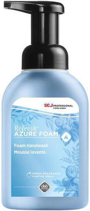 SC Johnson Hand Soap, Foam, Fresh Apple, Pump Bottle, 10 oz, Blue (SJNAZU10FL)