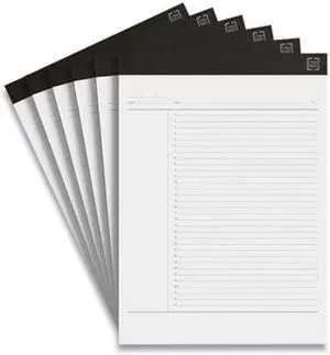 Tru Red Notepads, Project Planner Format Ruled, 8.5 x 11.75, 6/PK (TUD24419924)