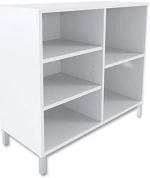 Union & Scale 5-Shelf Bookcase, 36 x 15 x 31.6, White, Each (UOS24398965)