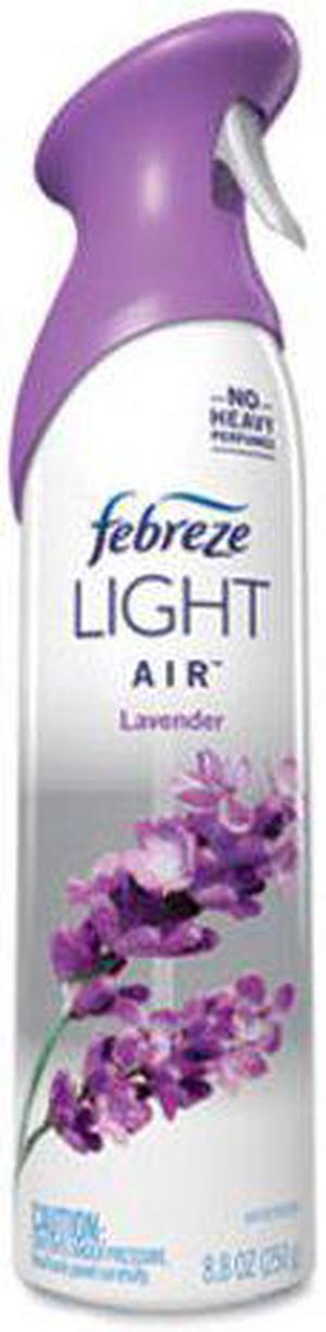 Febreze Light AIR, Lavender Scent, 8.8 oz Aerosol Can, Each (PGC62970EA)